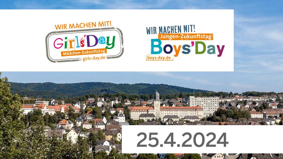 Ankündigung zum Girls' und Boys' Day am 25.04.2024