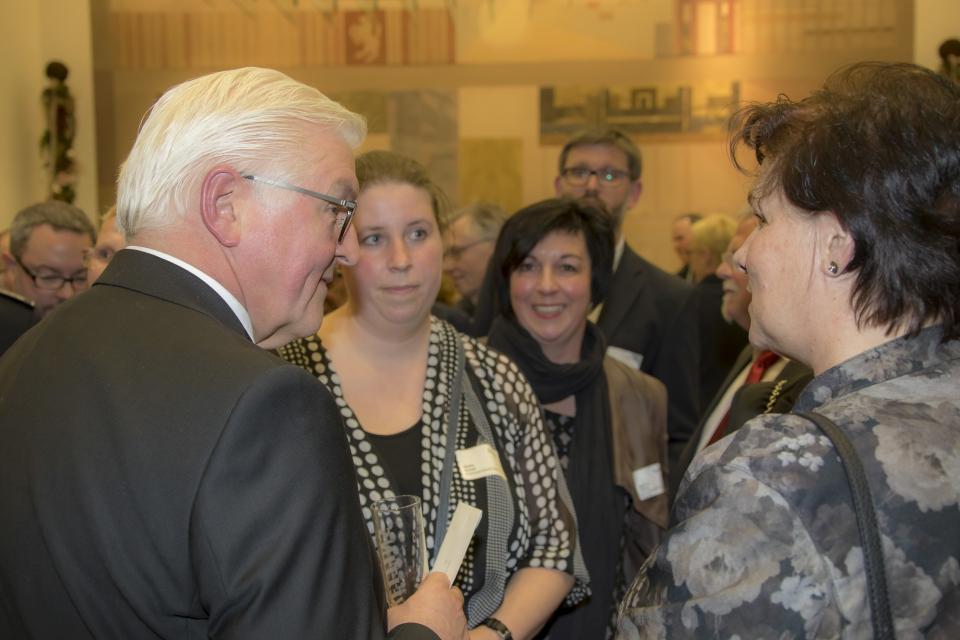 Treffen Ehrenamtlicher mit Bundespräsident Steinmeier