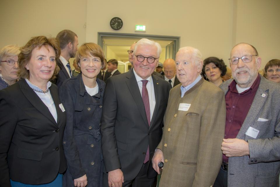 Treffen Ehrenamtlicher mit Bundespräsident Steinmeier